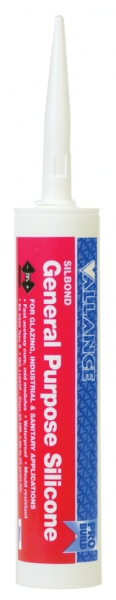 Bostik Silbond Gp Silicone Sealant - Clear - Standard - Box of 12